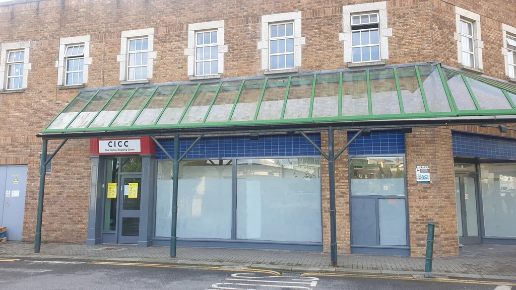 The entrance and exterior of Carlow Islamic Cultural Centre
